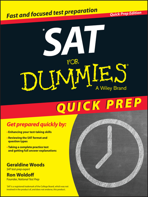 Title details for SAT For Dummies by Geraldine Woods - Available